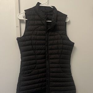 lululemon Pack it down Black Quilted Puffer Vest